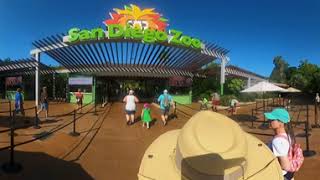 Time-Lapse of a visit to San Diego Zoo in 360° (Day 2) - September 2022