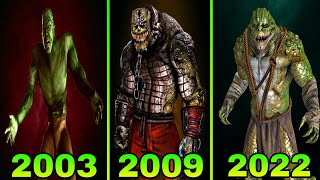 Evolution of Killer Croc Games (2003-2021)