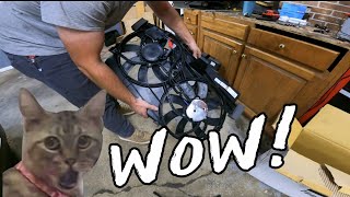 How To Replace Your Radiator Cooling Fans | 2011 Ford Edge