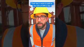 Construction Workers #foryou #youtubeshorts #fyp #adamrose #construction #funny #shorts #shortvideo