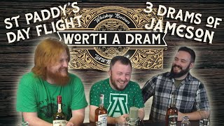 St Paddy's with Jameson, Black Barrel, and Cooper's Croze (plus some guy who really likes Jameson)