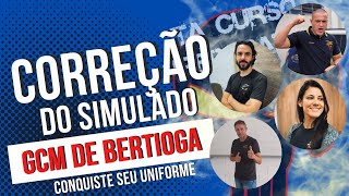 CORREÇÃO do Simulado de Bertioga