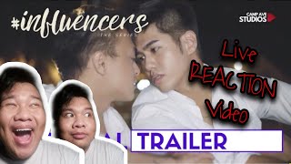 Influencers the series (official Trailer) | Live Reaction Video) | Alphie Corpuz Daro)