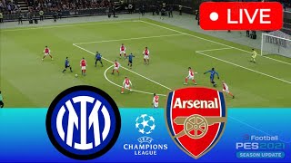 Internazionale vs Arsenal LIVE 🔴 UEFA Champions League 2024/25 ⚽ LIVE Match Now