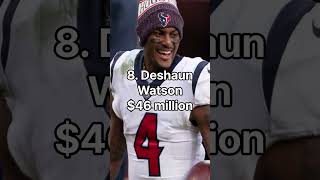 Top 10 Highest-paid Football Players in NFL