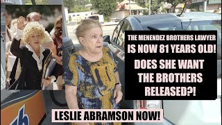 EXCL:  The Menendez Brothers lawyer, Leslie Abramson is now in her 80’s and is spunkier than ever!