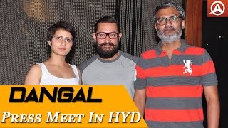 Dangal Team interview in Hyderabad | Aamir Khan | Nitesh Tiwari | Namaste