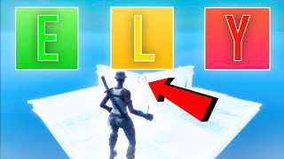 Random Letter EDITING Challenge in Fortnite! (Impossible)