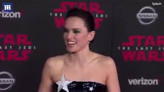 Daisy Ridley leads The Last Jedi premiere in Hollywood   || Daisy Ridley leads Jedi