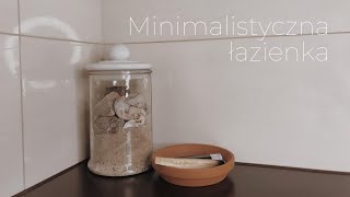 Mini minimalistyczna łazienka