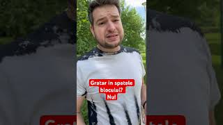 Gratar in spatele blocului?