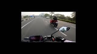 Race between TVS 310RR Vs Yamaha MT-15