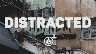 RCKT PWR - Distracted (feat. Decent at Best) [Lyrics Video] ♪