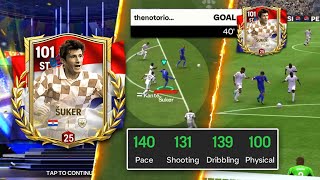 Euros Icon SUKER is the Perfect Striker for H2H - FC Mobile!?