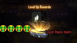 Free fire 62 level up reward | must watch video .