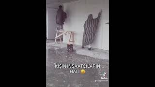 Kışın inşaatçılar #keşfet #boyama #inşaatcılar