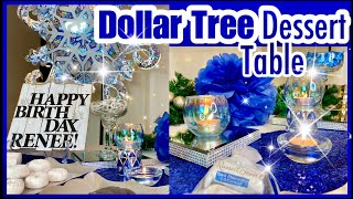 EASY DIY DOLLAR TREE DESSERT TABLE