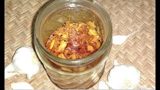 How to make Garlic Mango Pickle at Home | Lahsun aur Aam ka Achar | Homemade Garlic Mango Pickle