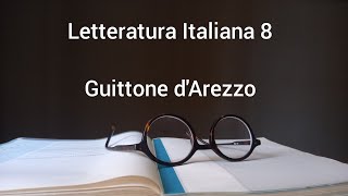 Letteratura Italiana 8 - Guittone d'Arezzo