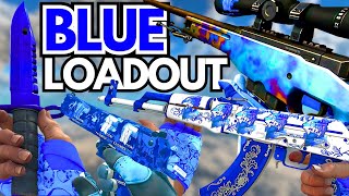 BEST BLUE Inventory in CS2 (BUDGET Blue Skins Loadout 2024)