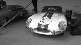 Jaguar E type FHC 1962, Moss Trophy, 80th Members' Meeting, Goodwood Motor Circuit, Claypit Lane