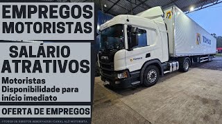 🚛 [ULTIMAS VAGAS] VAGAS PARA MOTORISTA CARRETEIRO 2024 | Tomasi Logística