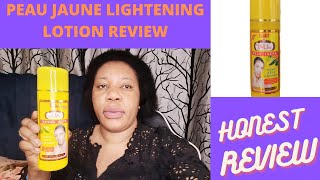 PEAU JAUNE LIGHTENING LOTION REVIEW