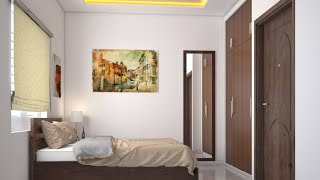 2 BHK Flat Interior Design & Walkthrought