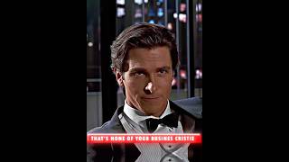 American Psycho Edit | Patrick Bateman| Song :-  The perfect Girl