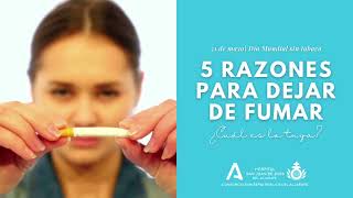 5 razones para dejar de fumar