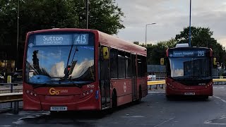 FRV - London Bus Route 413 | Sutton BR - Morden | SE125 - YX61 BXA | Go Ahead London E200 | AL