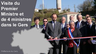 Visite Officielle | Premier Ministre et de 4 ministres dans le Gers