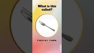 What Are the Different Types of Forks and Their Names? #vocabulary #learnenglish #english