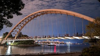 Humber Bay Arch Bridge | Late Sunday Night Stroll | Independence Day 🇵🇰