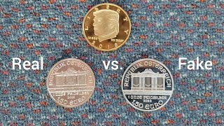 Wiener Philharmoniker Silver Coins - Real vs. Fake