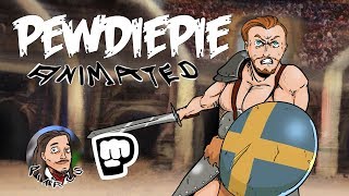 Swedish boy knee attack !! Pewdiepie - blade ans sorcery vr-  Animatic