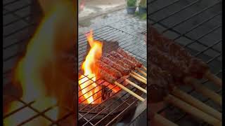 Grilled Beef Skewers - Cambodian Food 😋