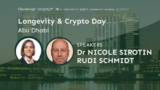 AI, Lifestyle and RWD in Longevity - Dr Nicole Sirotin & Rudi Schmidt at Longevity & Crypto Day