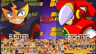 The Robot Masters has entered the ring in Super World Warriors Turbo!