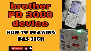 #Brother Bas- 326 h  of new pattern #drawing #tutorial