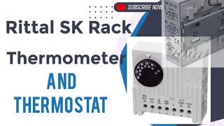 Rittal SK Rack Digital Thermometer and Thermostat- Temperature sensor