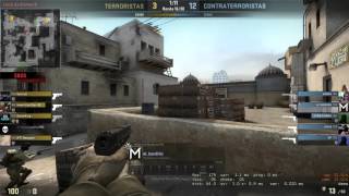 CS:GO DUST II 3k head shot pistol round