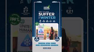 Winter Emergency Appeal – Unite 4 Humanity – 100% Donation Policy