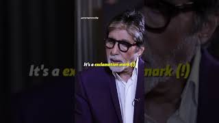 Amitabh Bacchan on women equality.