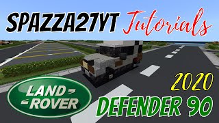 Minecraft Land Rover 90 2020 Tutorial