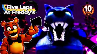 FNAF'S NEW DEMO + JUMPSCARE!! | Five Laps At Freddy's Demo