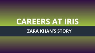 Zara's story: career opportunities