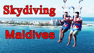 We Fly In Sky Using Real Parachute | Balloon Skydive | Flying in The Sky in A Balloon. Md Golam Bari