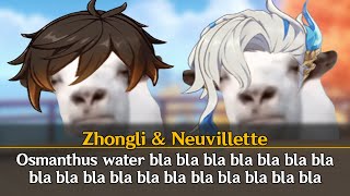 Zhongli & Neuvillette be like...