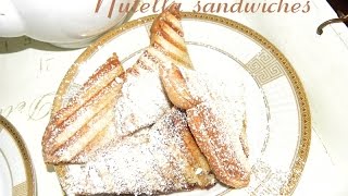 Dessert in 5 min   |  Nutella Panini Recipe | Giada De Laurentiis, panini pan